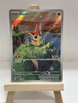 Victini 208 Pokemon TCG SV Scarlet & Violet Black Star Promo Card - Image 1