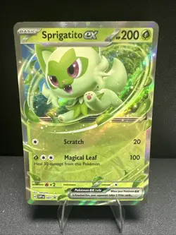 Sprigatito ex 087 Sv: Scarlet & Violet Promo Cards Holo - Image 1