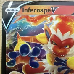 Infernape V SWSH252 SWSH: Sword & Shield Promo Cards Holo - Image 3