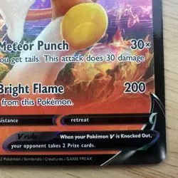 Infernape V SWSH252 SWSH: Sword & Shield Promo Cards Holo - Image 5