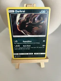Pokemon Sun & Moon Burning Shadows TCG Card Darkrai 87/147 - Image 1