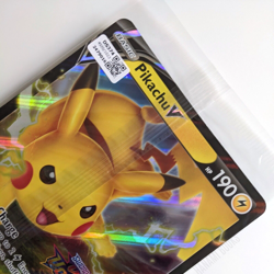 Pikachu V Jumbo Oversized Holo Promo Pokemon Card (043/185 / Vivid Voltage) - Image 1