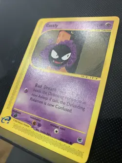Pokemon TCG Gastly Expedition 109/165 Yukiko Baba NM Vintage Card 2002 - Image 2