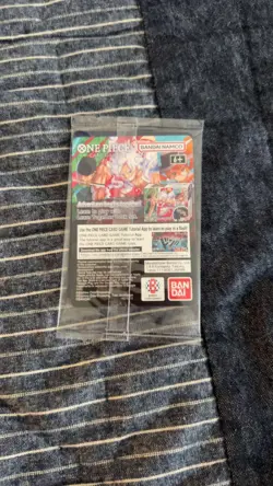 🔥🏀One Piece Monkey.D.Luffy US College Basketball Promo Card *SEALED*🔥🏀 - Image 2