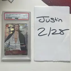 One Piece Card Shanks OP01-120 Manga Alternate Art - PRB01 PSA 10 English - Image 4