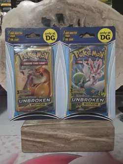 Pokemon (Lot Of 2) (3-Card) Sun And Moon Unbroken Bonds DG Packs Factory Sealed - Image 1