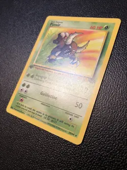 Pinsir 25/64 Jungle Rare 1st First Edition Pokemon Card In NM+ Condition - Image 3