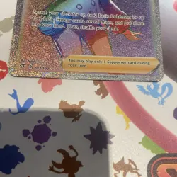 Pokemon Card Sonia 203/192 Secret Rare Rebel Clash Near Mint - Image 2