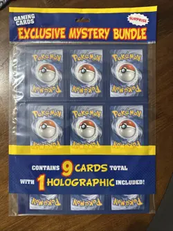 Pokemon TCG Exclusive Mystery bundle 9 Card Lot (Marshall’s Exclusive) - Image 1