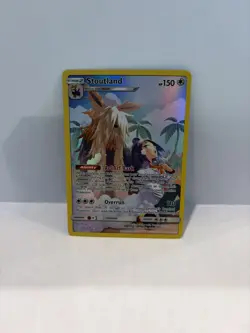 Stoutland & Cheren 248/236 Cosmic Eclipse NM Trainer Secret Rare Pokemon Card - Image 4