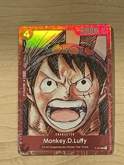 Monkey.D.Luffy (Premium Card Collection -ONE PIECE FILM RED Edition-) P-022 One - Image 1