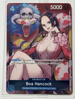 One Piece Card Boa Hancock Battle 2024 Vol. 2 P-066 Foil Card English Sealed - Image 1