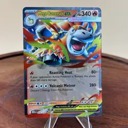 Mega Camerupt EX 022/132 Full Art NM/M Mega Evolutions Pokemon Card - Image 1