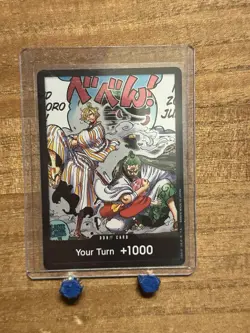One Piece TCG Wings of the Captain OP06 Zoro Sanji Don!! Card English - Image 1
