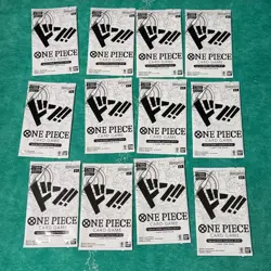 12 Pack Lot Special DOn!! Card Pack DP-07 Sealed One Piece - Image 1