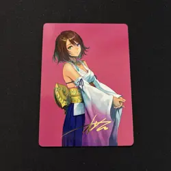 Yuna, Hope of Spira Art Card (Gold-Stamped Signature) [FINAL FANTASY Art Series] - Image 1