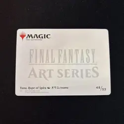 Yuna, Hope of Spira Art Card (Gold-Stamped Signature) [FINAL FANTASY Art Series] - Image 2