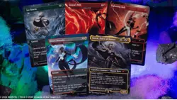 MTG Secret Lair x Marvel's Storm Foil Edition Magic The Gathering NEW IN HAND - Image 2