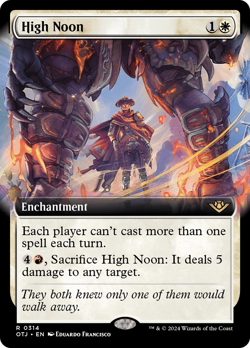 High Noon (REGULAR) x1 - MTG Outlaws of Thunder Junction OTJ #314 - Image 1
