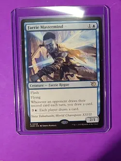 Faerie Mastermind March of the Machine Regular Magic The Gathering MTG - Image 1