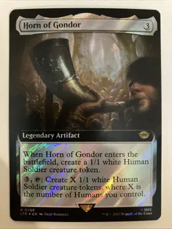 The LotR: Tales of Middle-earth 0788 Horn of Gondor(Extended Art)(Surge Foil) - Image 1