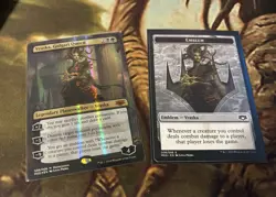 Vraska, Golgari Queen Mythic Edition: Guilds of Ravnica Foil and emblem - Image 1