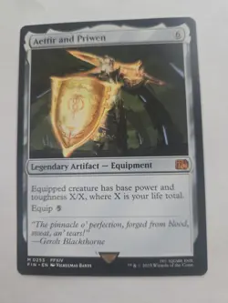 MTG Aettir and Priwen Final Fantasy 253 FFXIV FF14 NM - Image 1