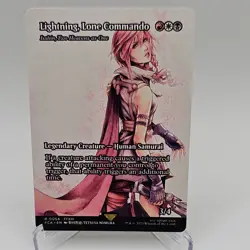 Magic: The Gathering Lightning, Lone Commando Showcase NM - Image 1