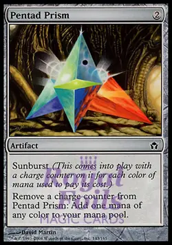 Pentad Prism 1x FOIL 5DN MTG Fifth Dawn Common MINT artifact - Image 1