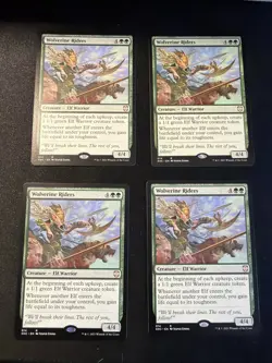 Wolverine Riders X4 KHC Magic the Gathering MTG Ships Free! - Image 1