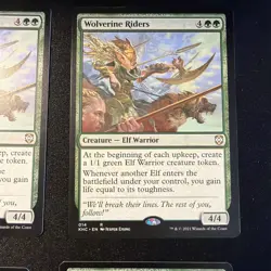 Wolverine Riders X4 KHC Magic the Gathering MTG Ships Free! - Image 3