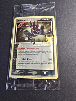SEALED Greninja Gold Star Celebrations Promo SWSH144 - Pokemon 2021 PC ETB - Image 2