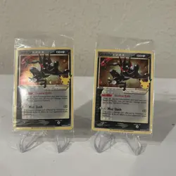 Greninja Gold Star SEALED Promo SWSH144 Pokemon Holo Celebrations Lot Of 2 - Image 1