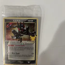 Greninja Gold Star SEALED Promo SWSH144 Pokemon Holo Celebrations Lot Of 2 - Image 3