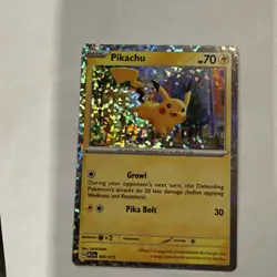 Pikachu 006/015 Holo Pokemon 2023 McDonalds Promos Near Mint or Better - Image 1