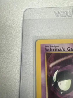 Sabrina’s Gastly 1st Edition Gym Heroes 93/132 WOTC Vintage Pokemon - Image 3