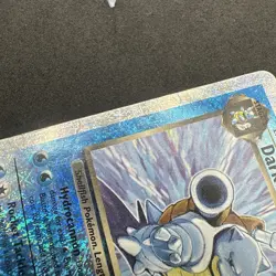 2002 Pokemon Legendary Collection Dark Blastoise 4/110 Reverse Holo Foil Rare - Image 3