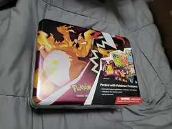 Pokemon TCG 2020 Fall Collectors Chest Lunch Box New Sealed Charizard Pikachu - Image 1