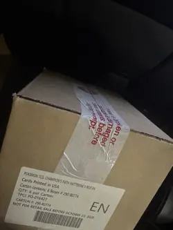 Pokemon Champion’s Path Hatterene V Box Case - 6 Boxes - Sealed - Image 2