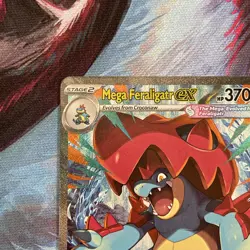 2026 Mega Feraligatr EX SIR Ascended Heroes 274 Pokemon PSA 10 Contender - Image 5