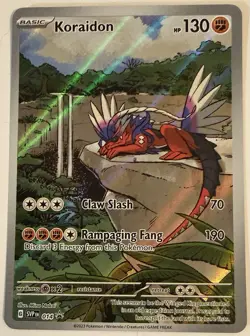 Koraidon Pokemon (2023) Scarlet & Violet Promo 014 Near Mint - Image 1