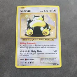 Snorlax - XY179 Black Star Promo Holo Pokemon - MP - Image 1