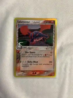 Pokemon Salamence 14/113 Delta Species Holo Rare 110HP English TCG - Image 1
