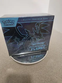 Pokemon TCG Mega Evolution Phantasmal Flames Elite Trainer Box - Image 1