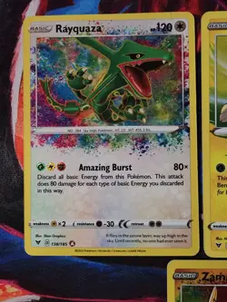Pokemon Vivid Voltage Lot of 6 Amazing Rares - Rayquaza, Raikou, Jirachi Etc - Image 2