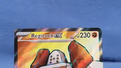 Regirock ex 214/182 NM Ultra Rare Destined Rivals Pokemon TCG - Image 2