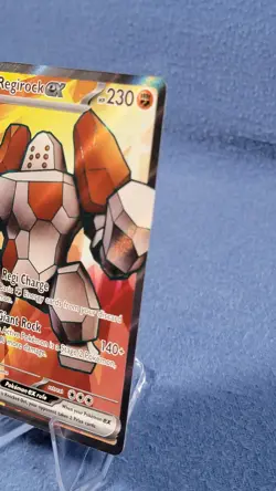 Regirock ex 214/182 NM Ultra Rare Destined Rivals Pokemon TCG - Image 5
