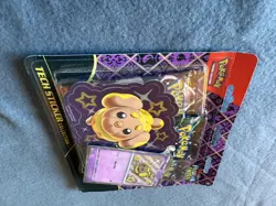 Pokemon TCG Paldean Fates Tech Sticker Collection - 3 Packs SEALED - Fidough - Image 3