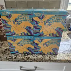 4 Pokemon TCG Ascended Heroes ETB Elite Trainer Box New & Sealed - In Hand ✅ - Image 1