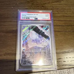 Pokemon Snom 168/162 SV05: Temporal Forces Illustration Rare PSA 9 Holo 2024 - Image 1
